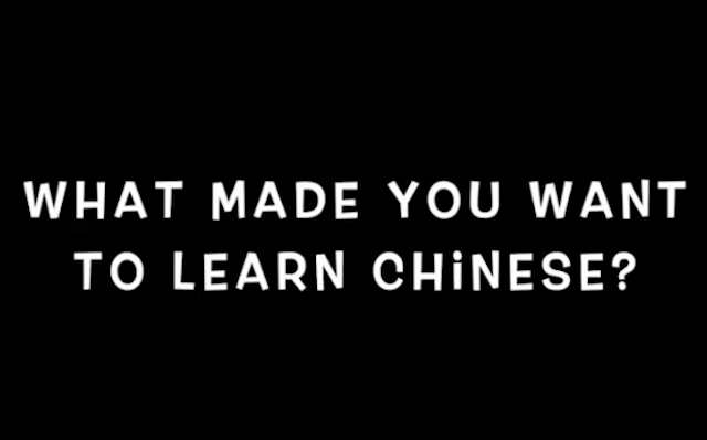 What Made You Want to Learn Chinese? image
